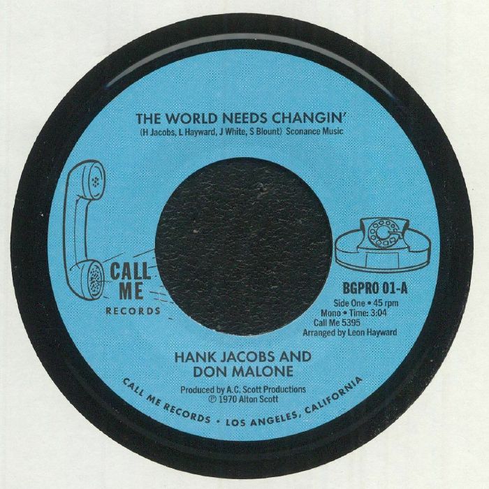 JACOBS, Hank/DON MALONE/THE TKO'S - The World Needs Changin' (reissue)