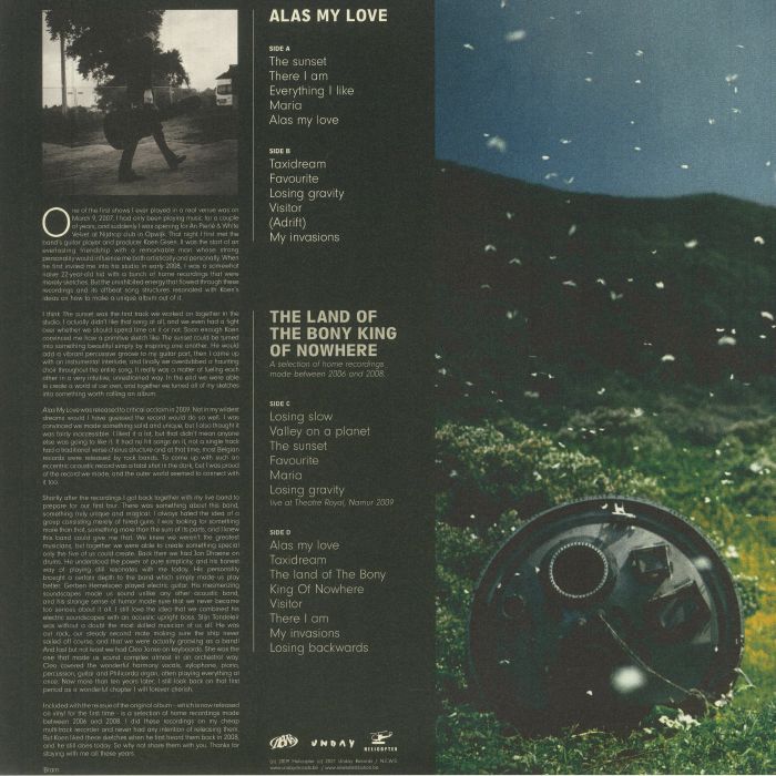 The BONY KING OF NOWHERE - Alas My Love