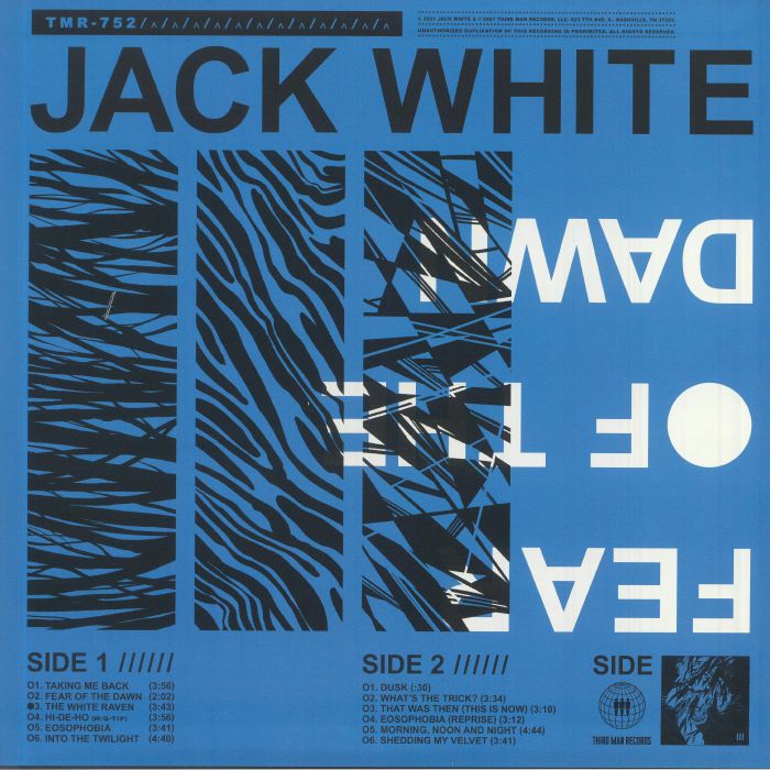 WHITE, Jack - Fear Of The Dawn