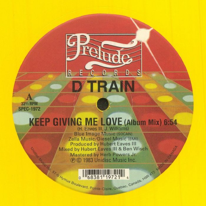 D TRAIN - Keep Giving Me Love