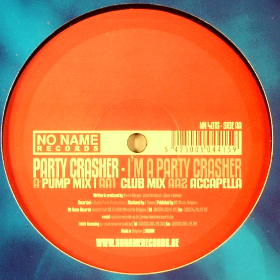 PARTY CRASHER - I'm A Party Crasher