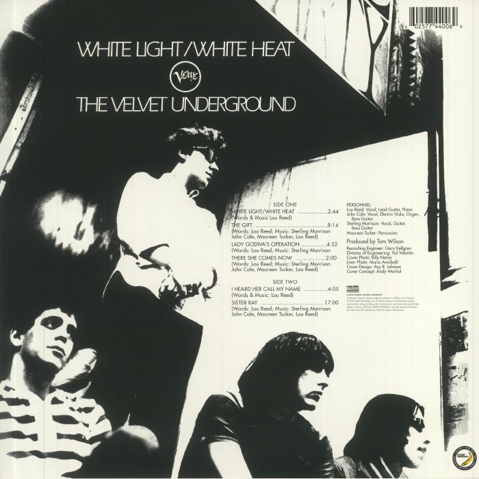 VELVET UNDERGROUND, The - White Light/White Heat (half speed remastered)