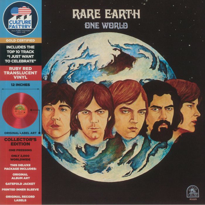 RARE EARTH - One World (reissue)