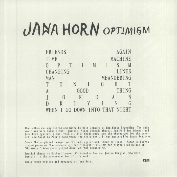 HORN, Jana - Optimism