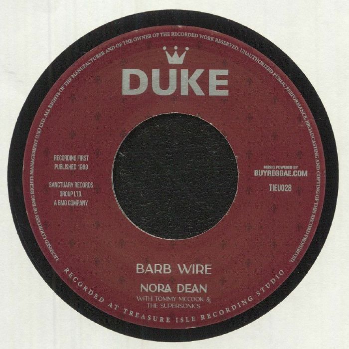 DEAN, Nora/WINSTON WRIGHT/TOMMY McCOOK & THE SUPERSONICS - Barb Wire
