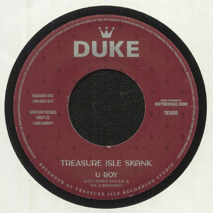 U ROY/NORA DEAN/TOMMY McCOOK & THE SUPERSONICS - Treasure Isle Skank
