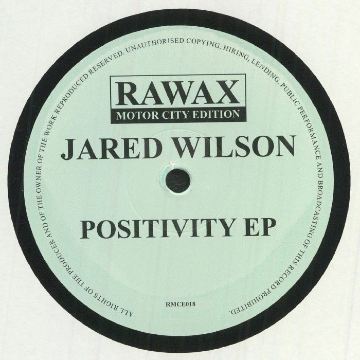 WILSON, Jared - Positivity EP