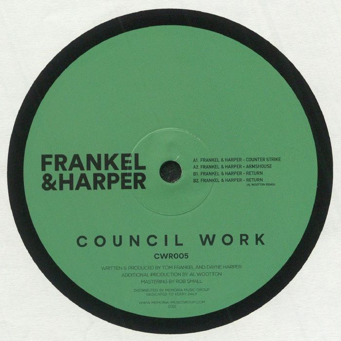 FRANKEL & HARPER - Return EP