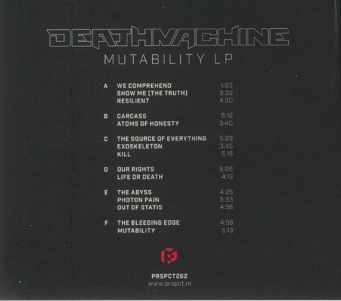 DEATHMACHINE - Mutability LP