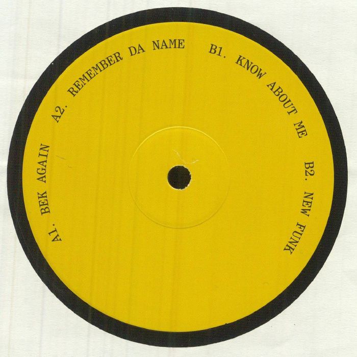 SCARANO, Giuseppe - BEK Again