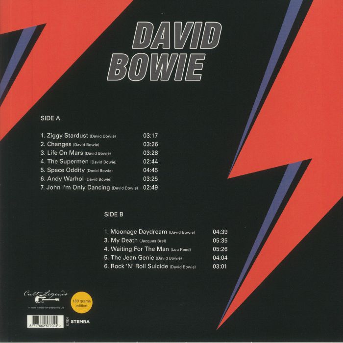 BOWIE, David - Best Of Live Santa Monica '72