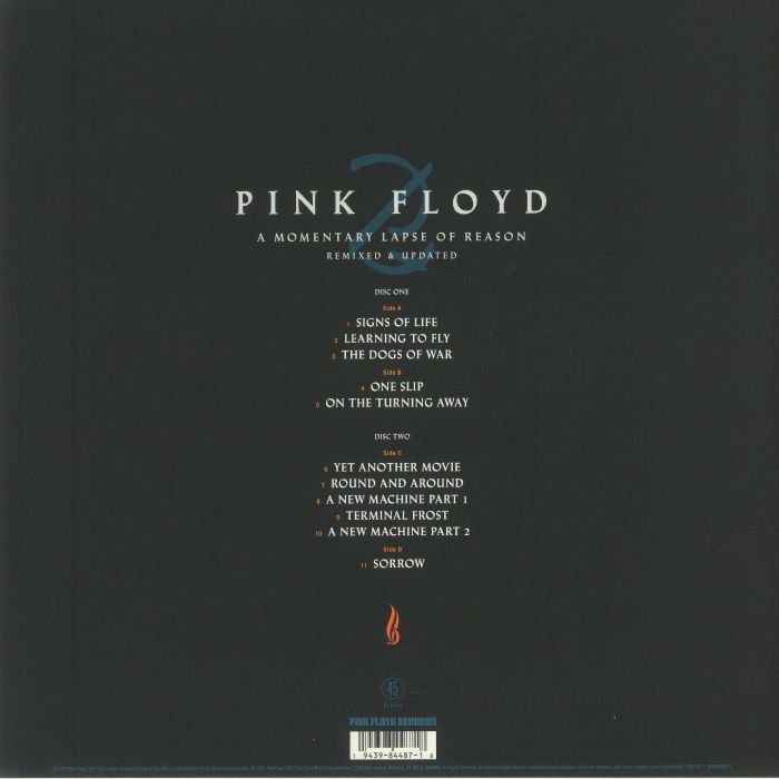 PINK FLOYD - A Momentary Lapse Of Reason: Remixed & Updated (half speed remastered)