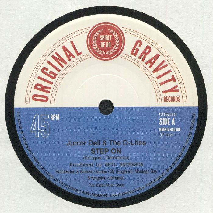 JUNIOR DELL & THE D LITES - Step On