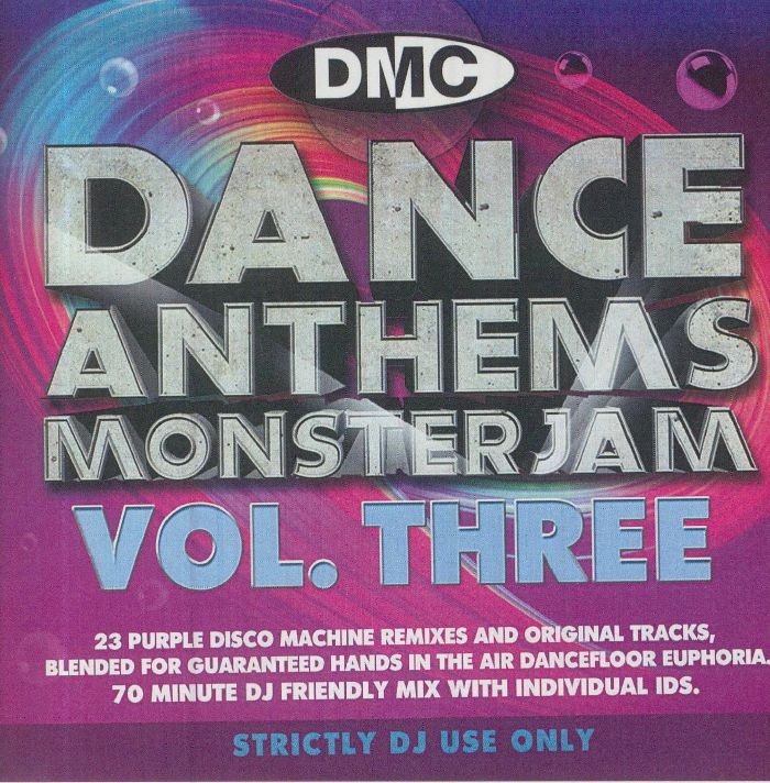 VARIOUS - DMC Dance Anthems Monsterjam Vol Three (Strictly DJ Only)