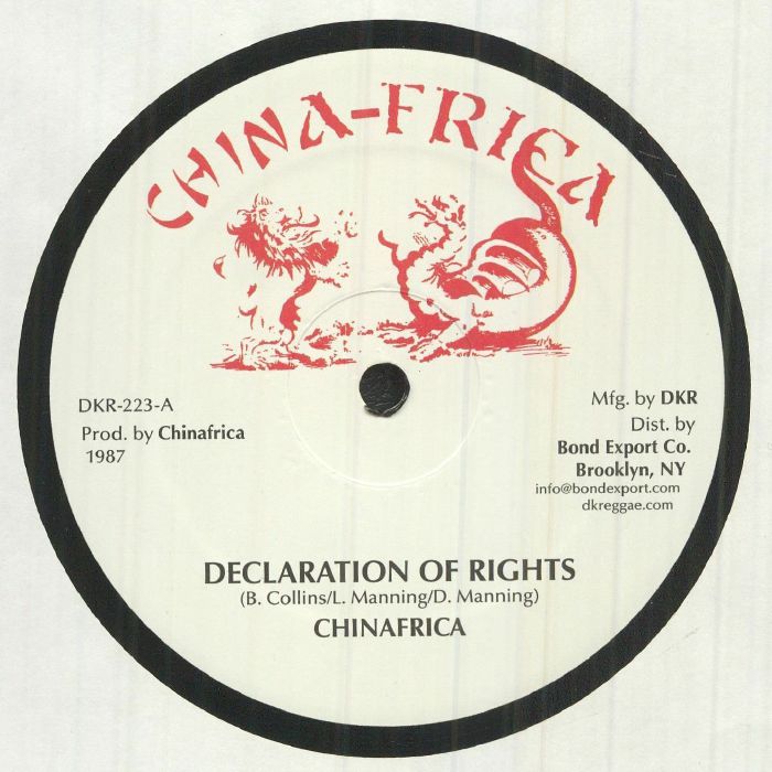 CHINAFRICA - Declaration Of Rights