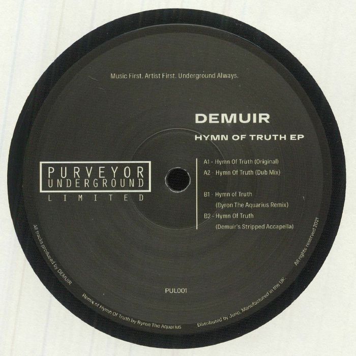 DEMUIR - Hymn Of Truth EP (feat Byron The Aquarius remix)