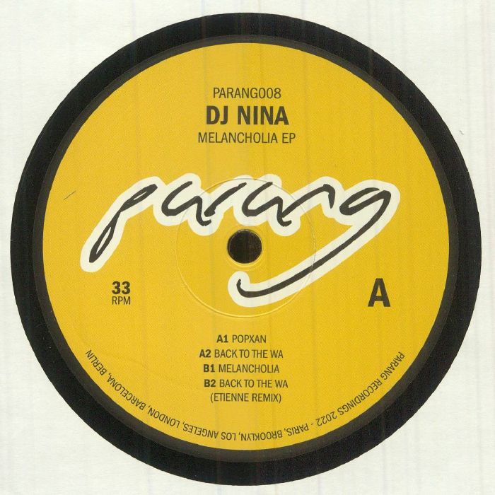 DJ NINA - Melancholia EP