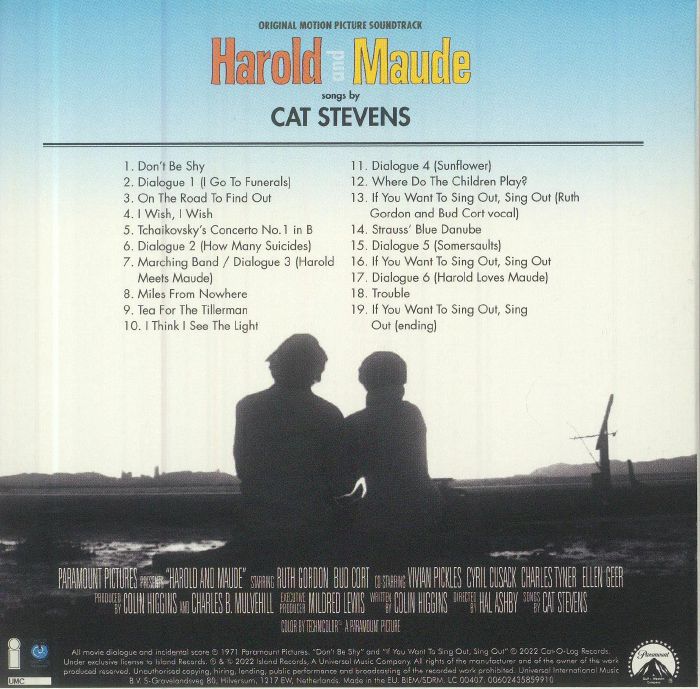 YUSUF/CAT STEVENS - Harold & Maude (Soundtrack) (50th Anniversary Edition)