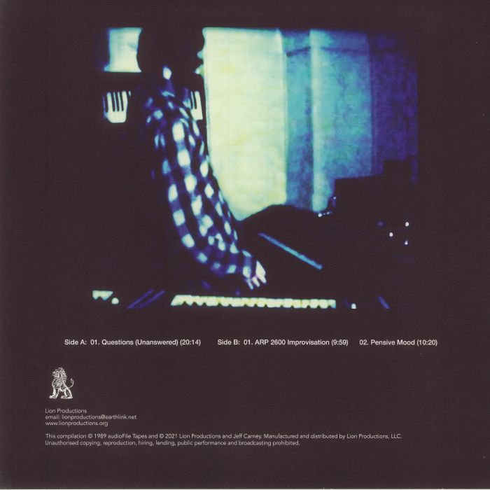 CARNEY, Jeff - Live Electronic Music
