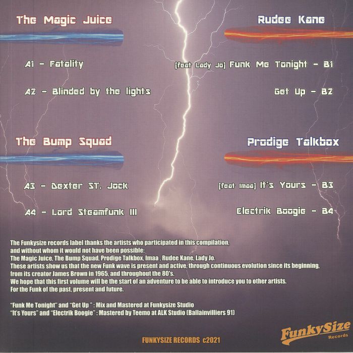 MAGIC JUICE, The/THE BUMP SQUAD/RUDEE KANE/PRODIGE TALKBOX - New Funk: Revolution