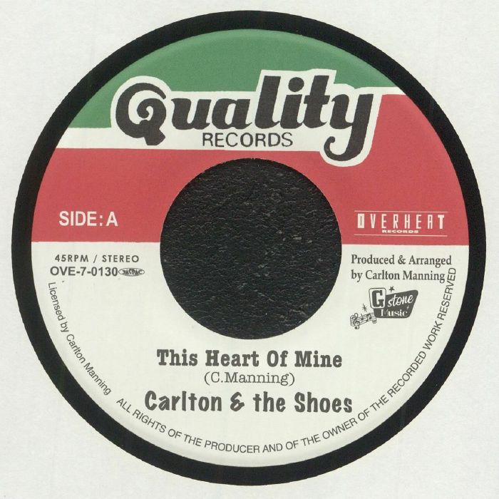 CARLTON & THE SHOES - This Heart Of Mine