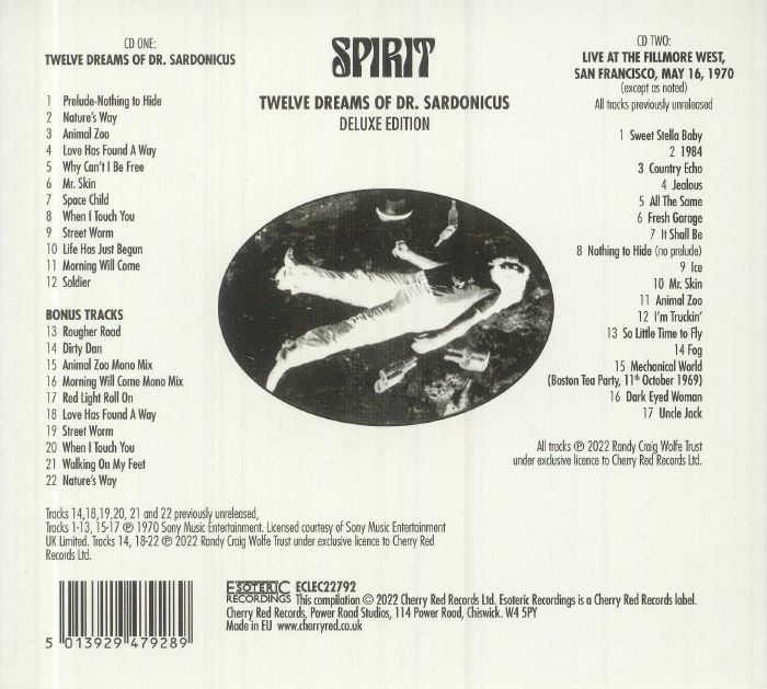 SPIRIT - Twelve Dreams Of Dr Sardonicus (Deluxe Edition)