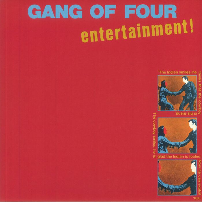 Gang Of Four – Entertainment vinyl cover