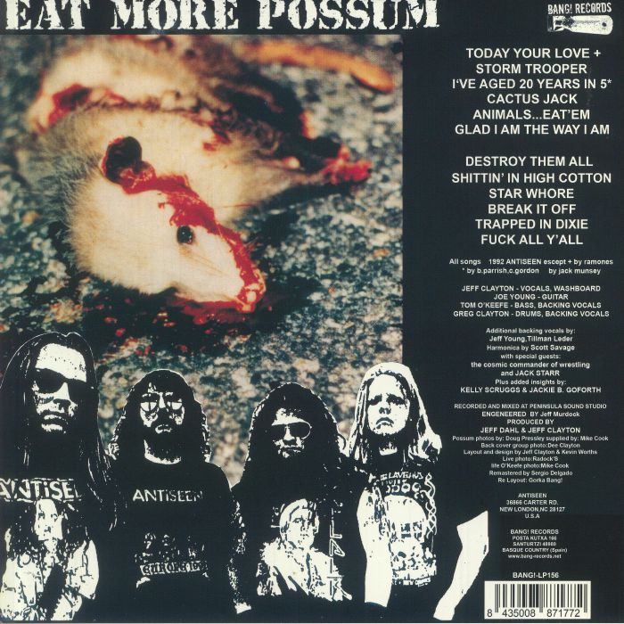 ANTISEEN - Eat More Possum (remastered)