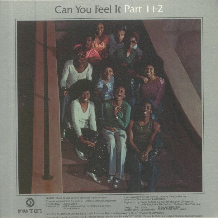 VOICES OF EAST HARLEM, The - Can You Feel It Part 1 & 2