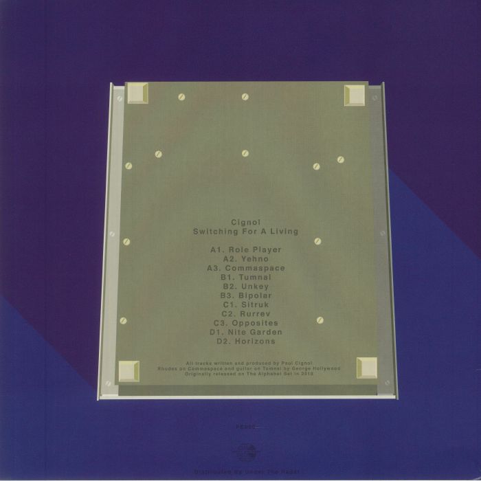 CIGNOL - Switching For A Living (reissue)
