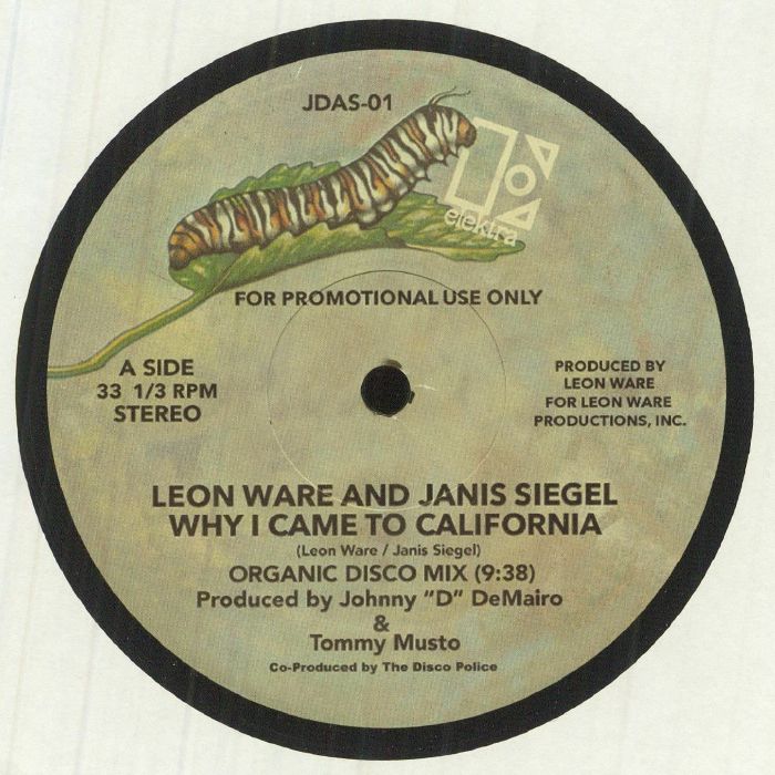 WARE, Leon/JANIS SIEGEL - Why I Came To California (Organic Disco remix)