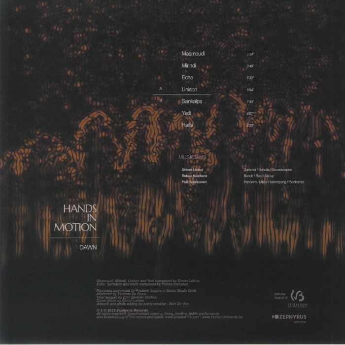 HANDS IN MOTION - Dawn
