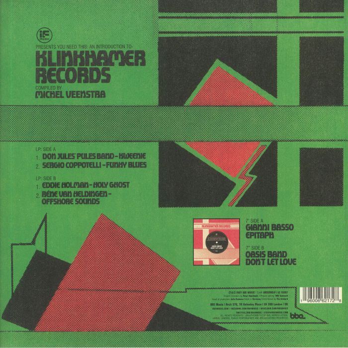 VEENSTRA, Michel/VARIOUS - You Need This: An Introduction To Klinkhamer Records