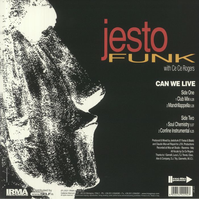 JESTOFUNK feat CECE ROGERS - Can We Live
