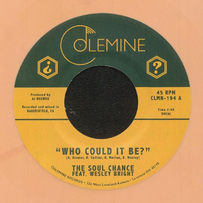 SOUL CHANCE, The feat WESLEY BRIGHT - Who Could It Be?