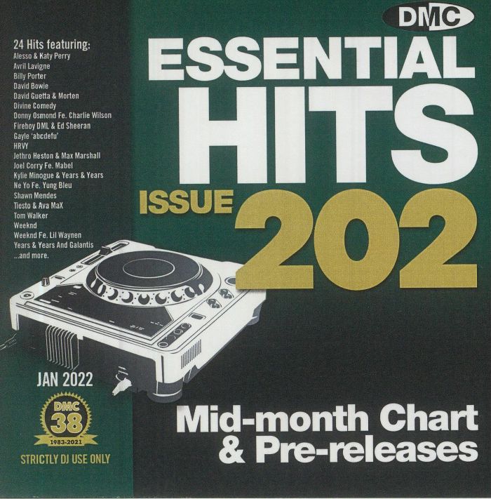 VARIOUS - DMC Essential Hits 202: Mid Month Chart & Pre Releases (Strictly DJ Only)