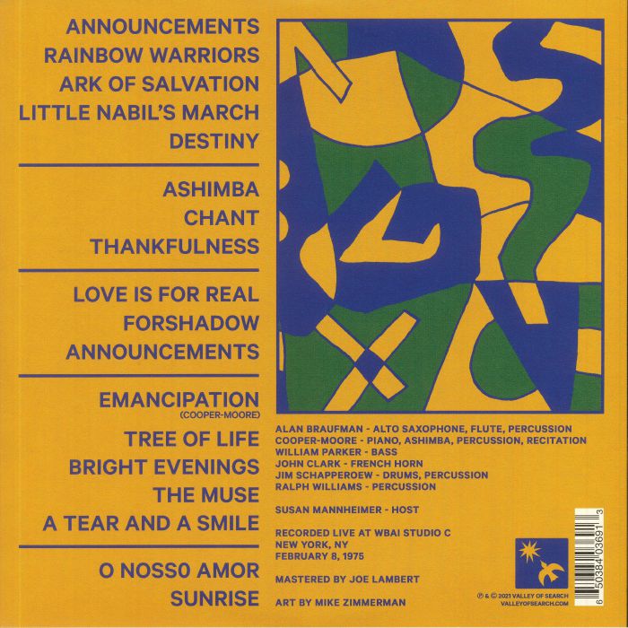 BRAUFMAN, Alan - Live In New York City February 8 1975