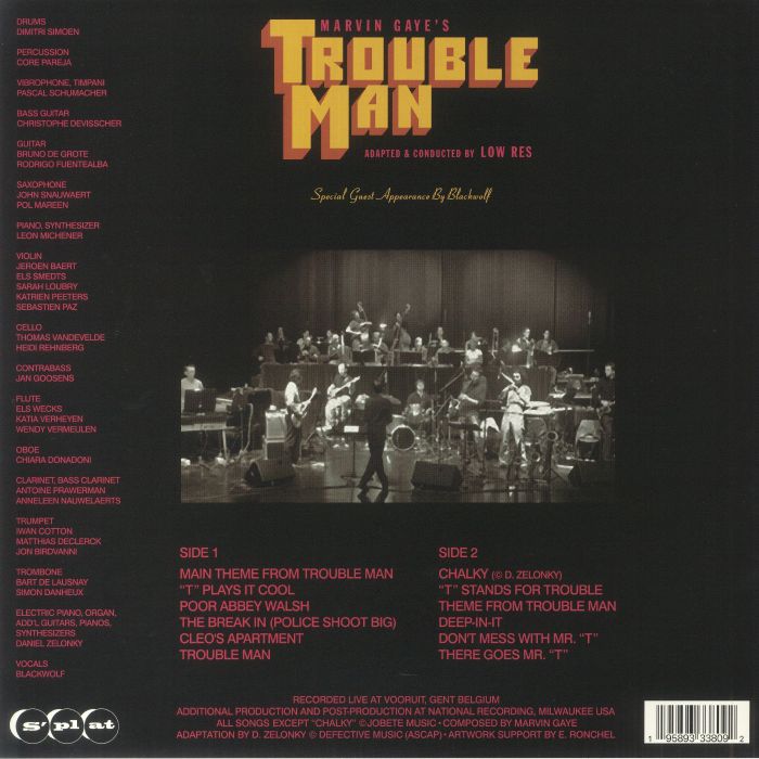 LOW RES - Marvin Gaye's Trouble Man: Adapted & Conducted By Low Res