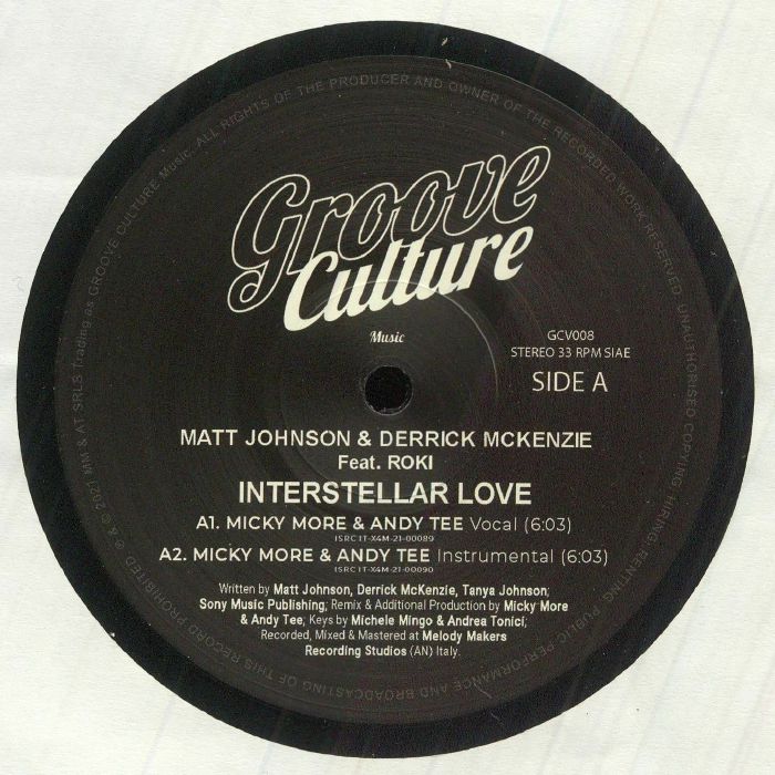 JOHNSON, Matt/DERRICK McKENZIE feat ROKI - Interstellar Love