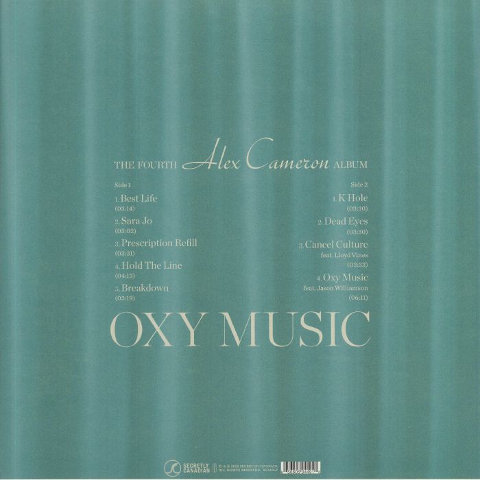CAMERON, Alex - Oxy Music