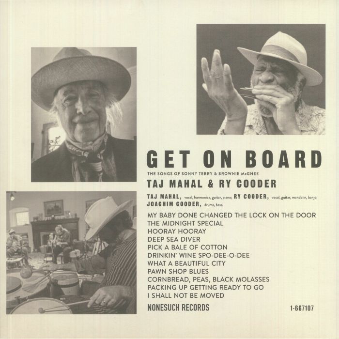 TAJ MAHAL/RY COODER - Get On Board