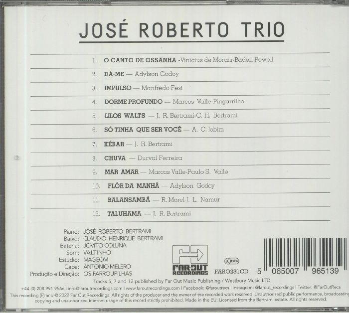 JOSE ROBERTO TRIO - Jose Roberto Trio