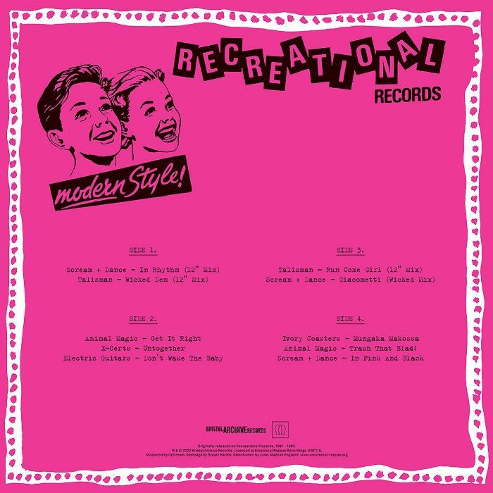 VARIOUS - Get It Right: Afro Dub Funk & Punk Of Recreational Records '81-‘82
