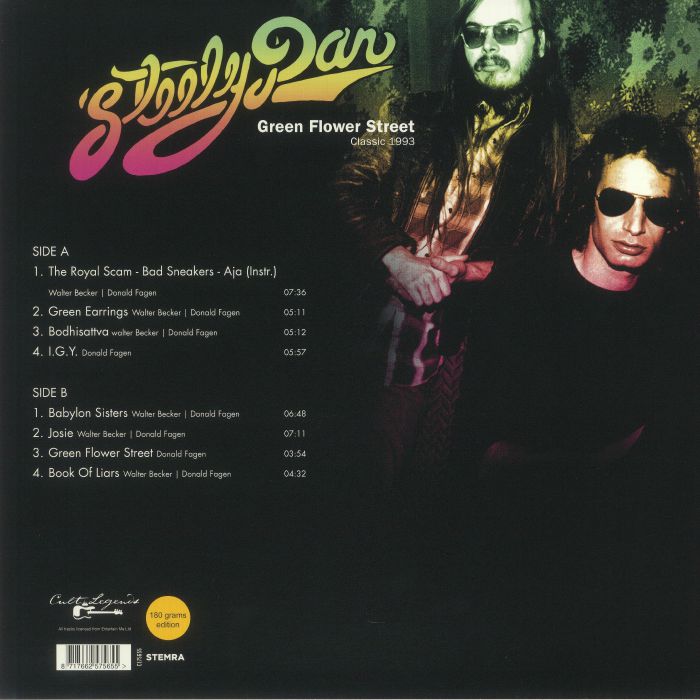 STEELY DAN - Green Flower Street Classic 1993: Live Radio Broadcast