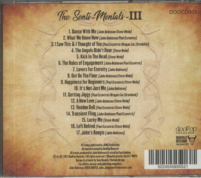 The SENTI MENTALS - III CD at Juno Records.