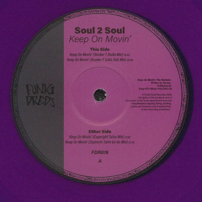 SOUL II SOUL - Keep On Movin' (remixes)