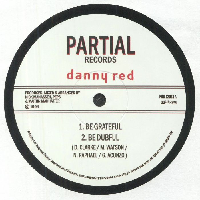 DANNY RED - Be Grateful