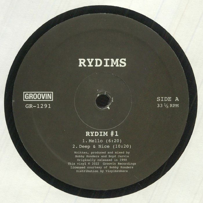 KONDERS, Bobby/PETER DAOU/BOYD JARVIS - Rydims: Rydim #1 & #2
