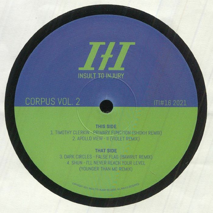 CLERKIN, Timothy/APOLLO VIEW/DARK CIRCLES/SHUN - Corpus Vol 2