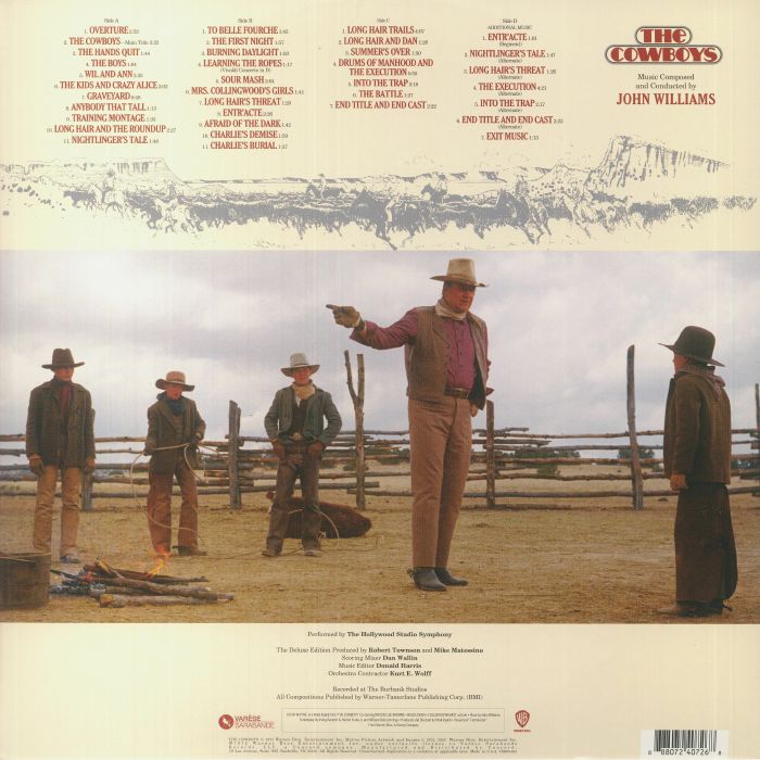 WILLIAMS, John - The Cowboys (Soundtrack) (Record Store Day RSD Black Friday 2022)